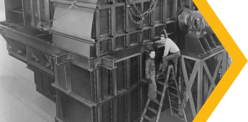 HistoryWideChevron material handling app